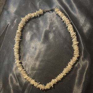 White Shark Teeth Necklace